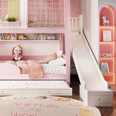 Nukhome Square Garden Slide and Staircase Options